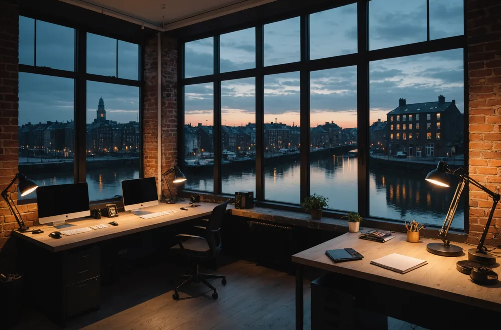 Vox Talk AI office at Grand Canal Dock, Dublin